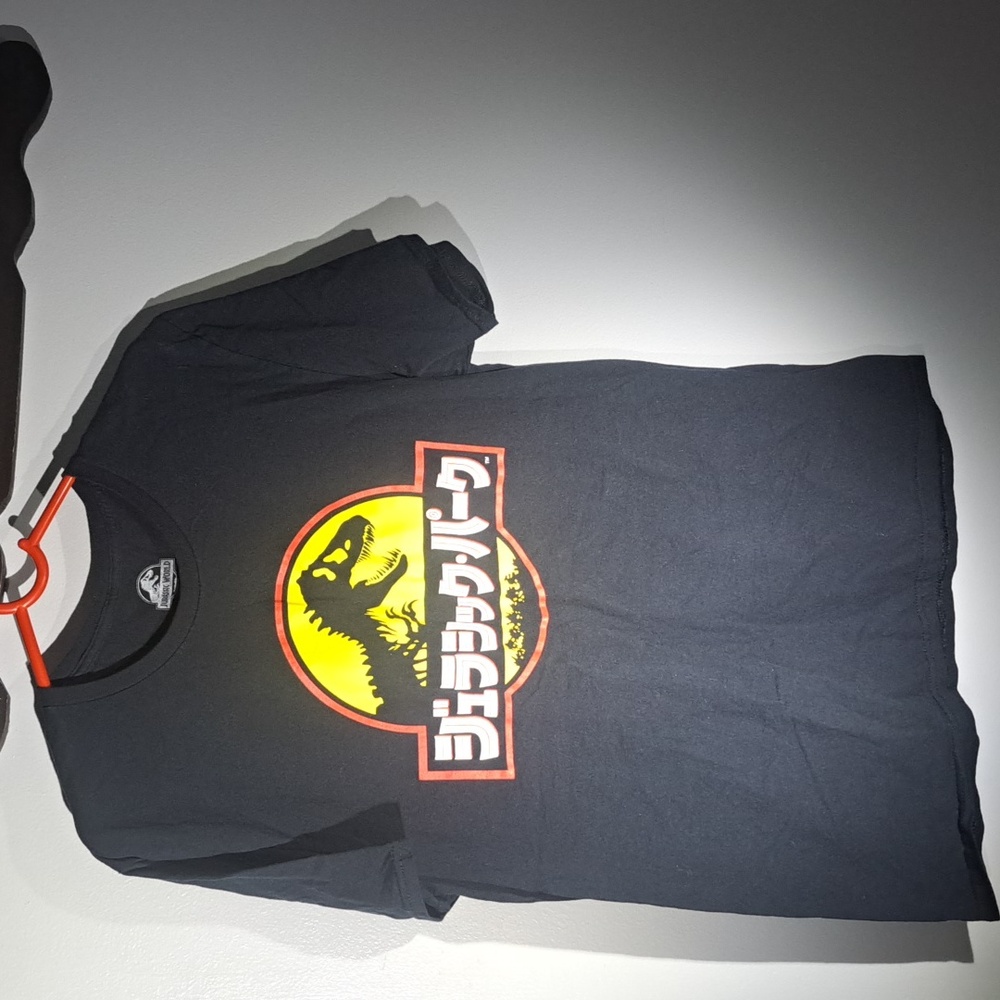 Jurassic World Japanese Graphic Black Tee